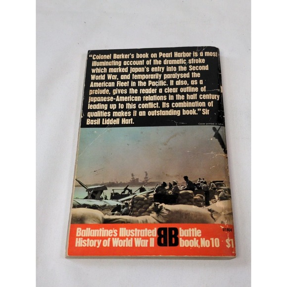 Ballantine's Illustrated History WWII Battle Book No 10 Pearl Harbor A J Barker - Picture 2 of 9